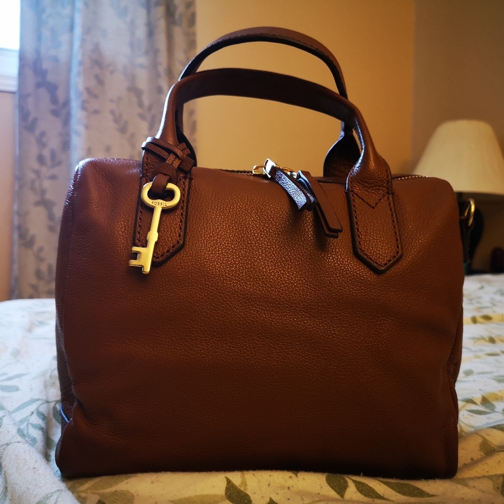 Fossil Fiona satchel